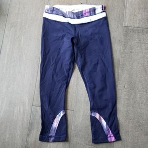 Lululemon Run Inspire Cropped Leggings - size 6